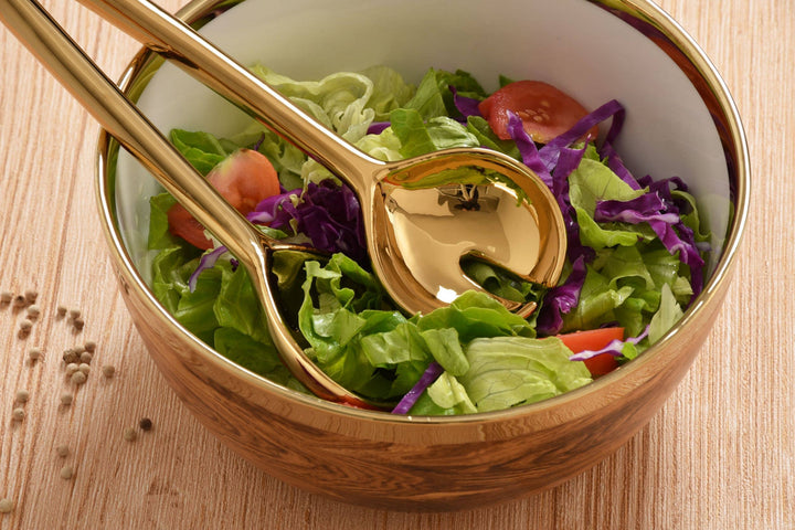 Pampa Bay Salad Servers - Gold - Gabrielle's Biloxi