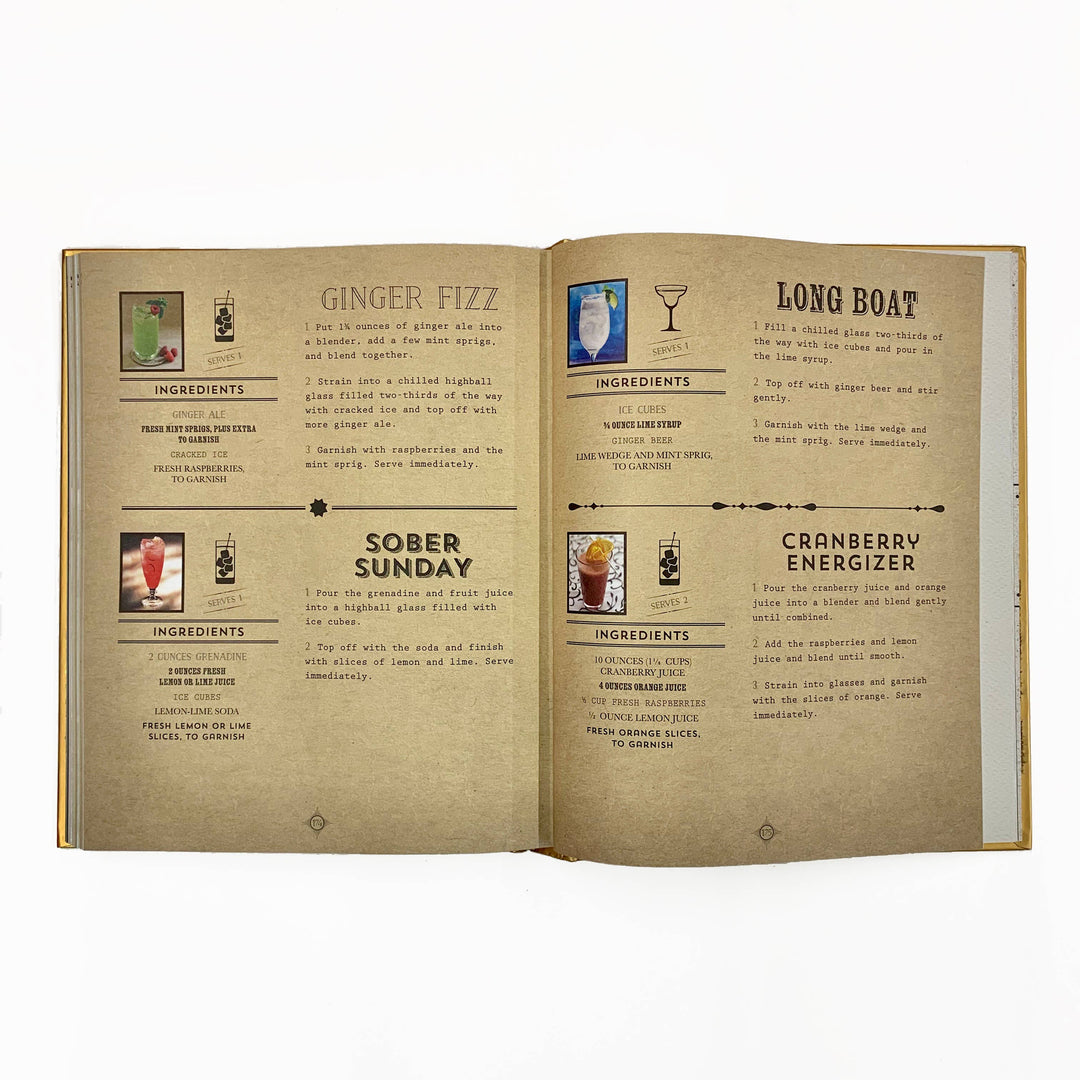 The Art of Mixology Cocktail Recipe Book - Gabrielle's Biloxi