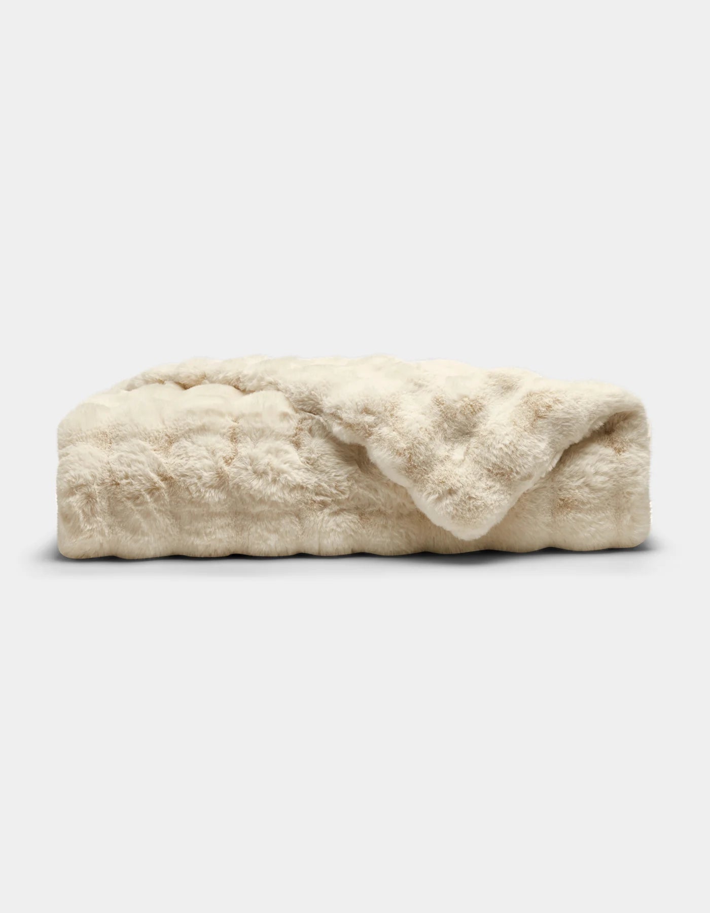 Cozy Earth Bubble Cuddle Blanket - Creme