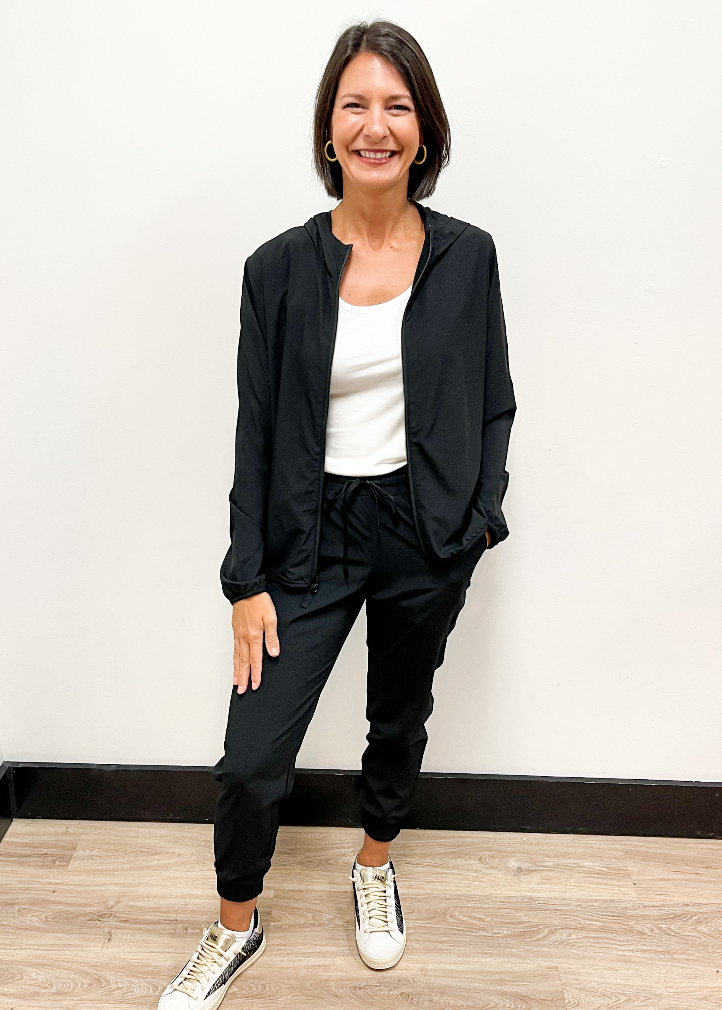 LBLOX Essential Run Jacket - Black - Gabrielle's Biloxi