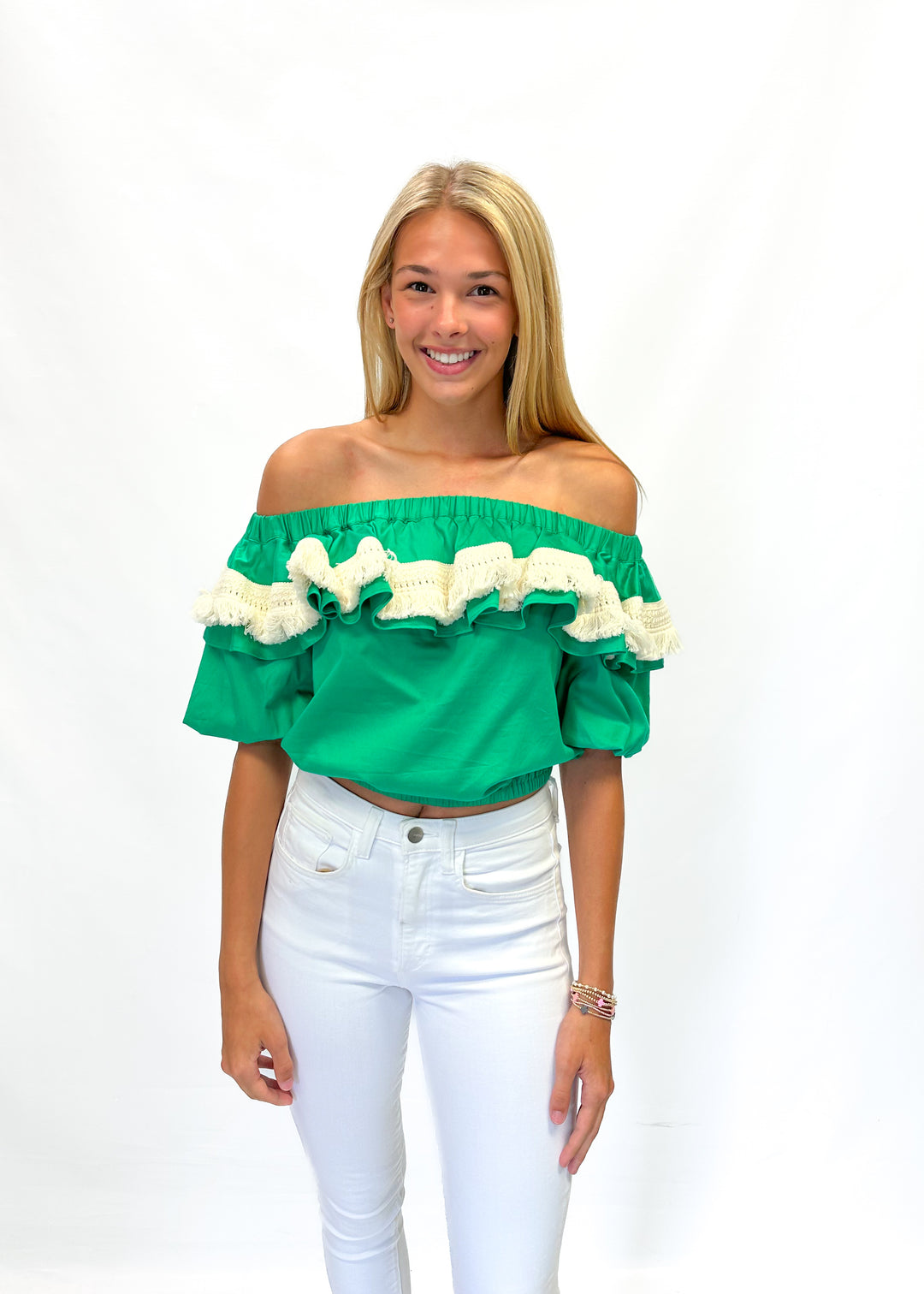 Alden Adair Sarah Top - Jade - Gabrielle's Biloxi