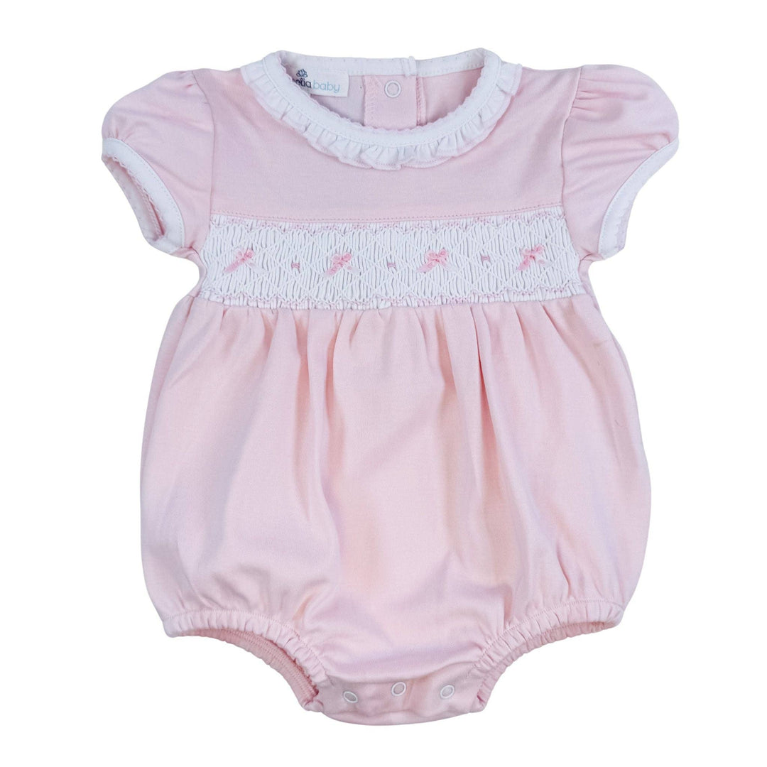 Amelia's Classics Solid Smocked Bubble - Gabrielle's Biloxi
