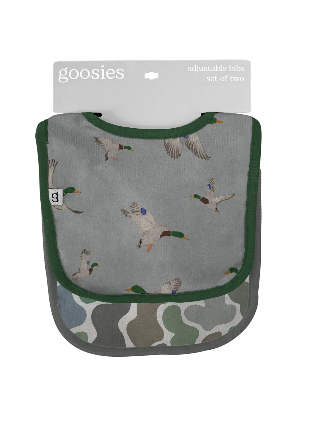 Mallards Ducks & Camo - Bib Set - Gabrielle's Biloxi