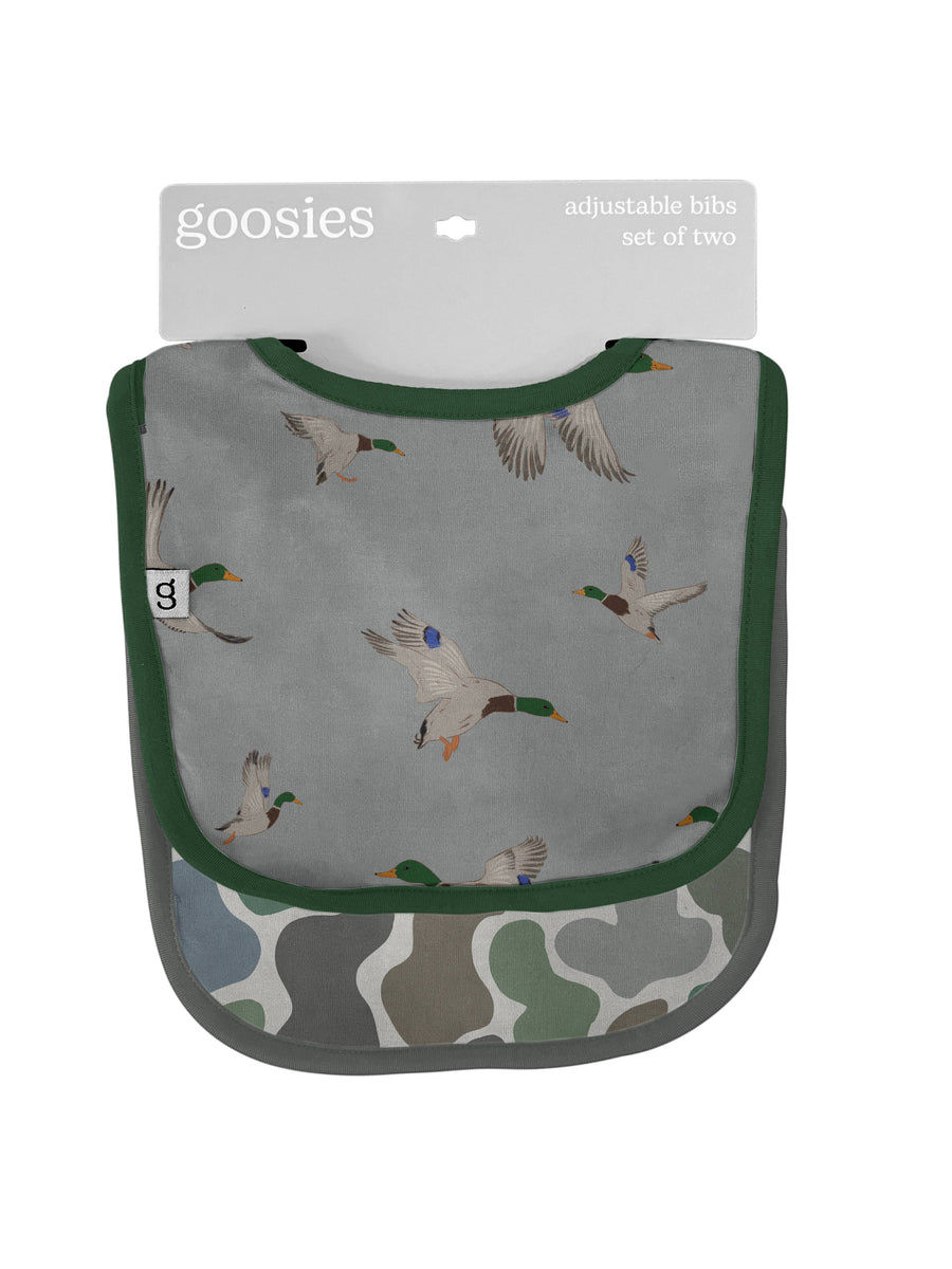 Mallards Ducks & Camo - Bib Set - Gabrielle's Biloxi