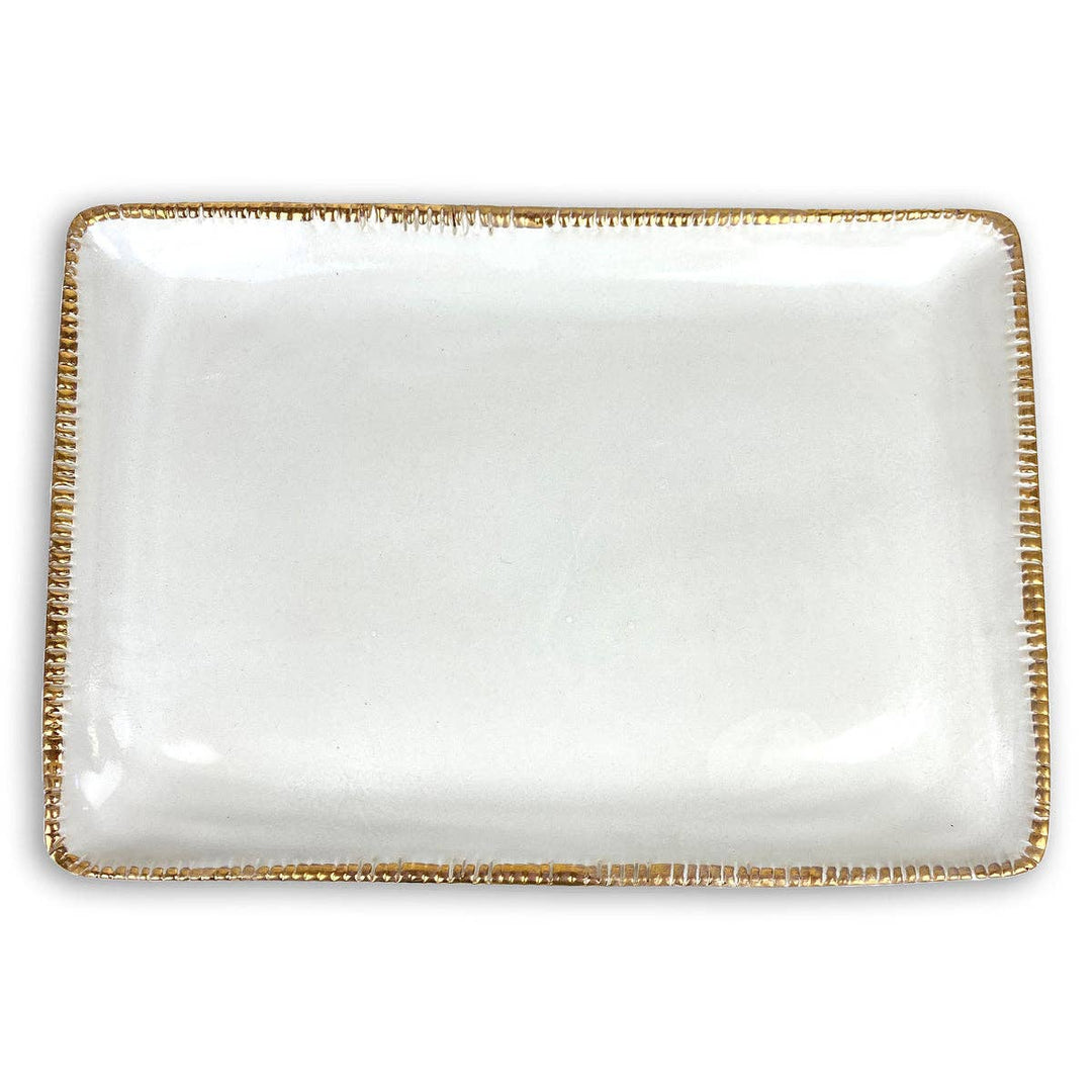 Berkshire 14" Tray - Gold - Gabrielle's Biloxi