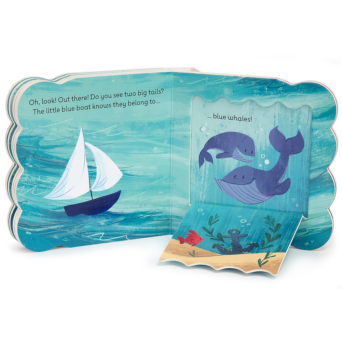 Little Blue Boat Lift-a-Flap Board Book - Gabrielle's Biloxi