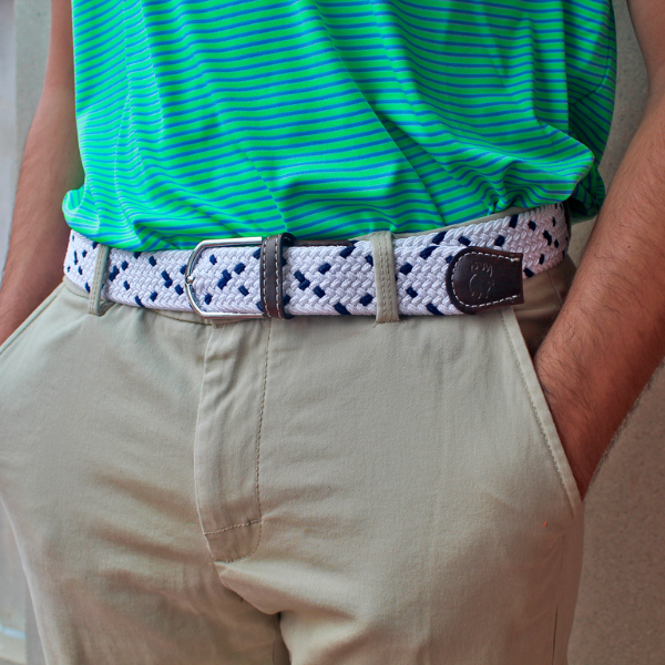 The Santorini Woven Stretch Belt - Gabrielle's Biloxi