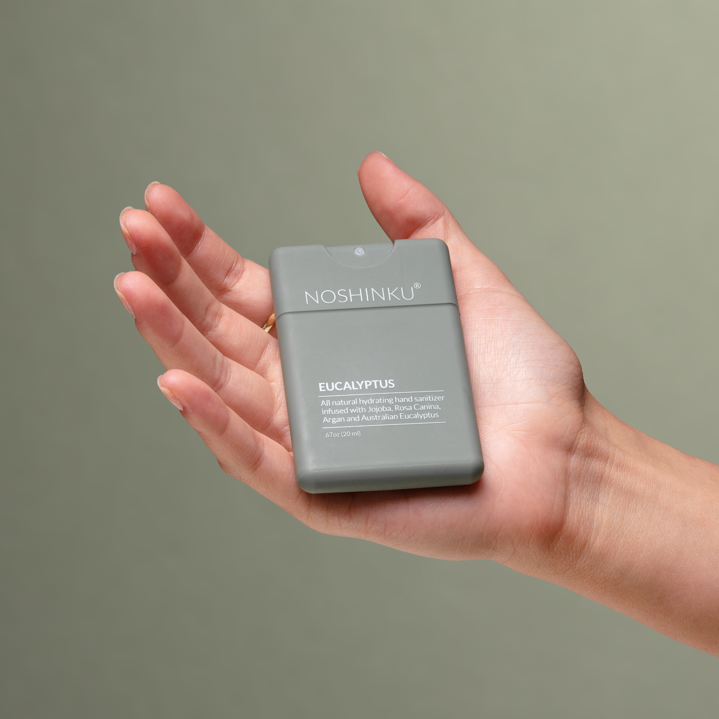 REFILLABLE Eucalyptus Moisturizing Pocket Hand Sanitizer - Gabrielle's Biloxi