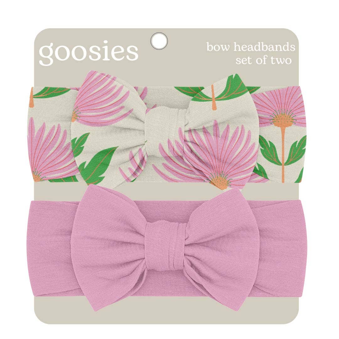 Pink Block Flower - Headband Set - Gabrielle's Biloxi