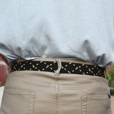 The Parish Woven Elastic Stretch Belt - Gabrielle's Biloxi