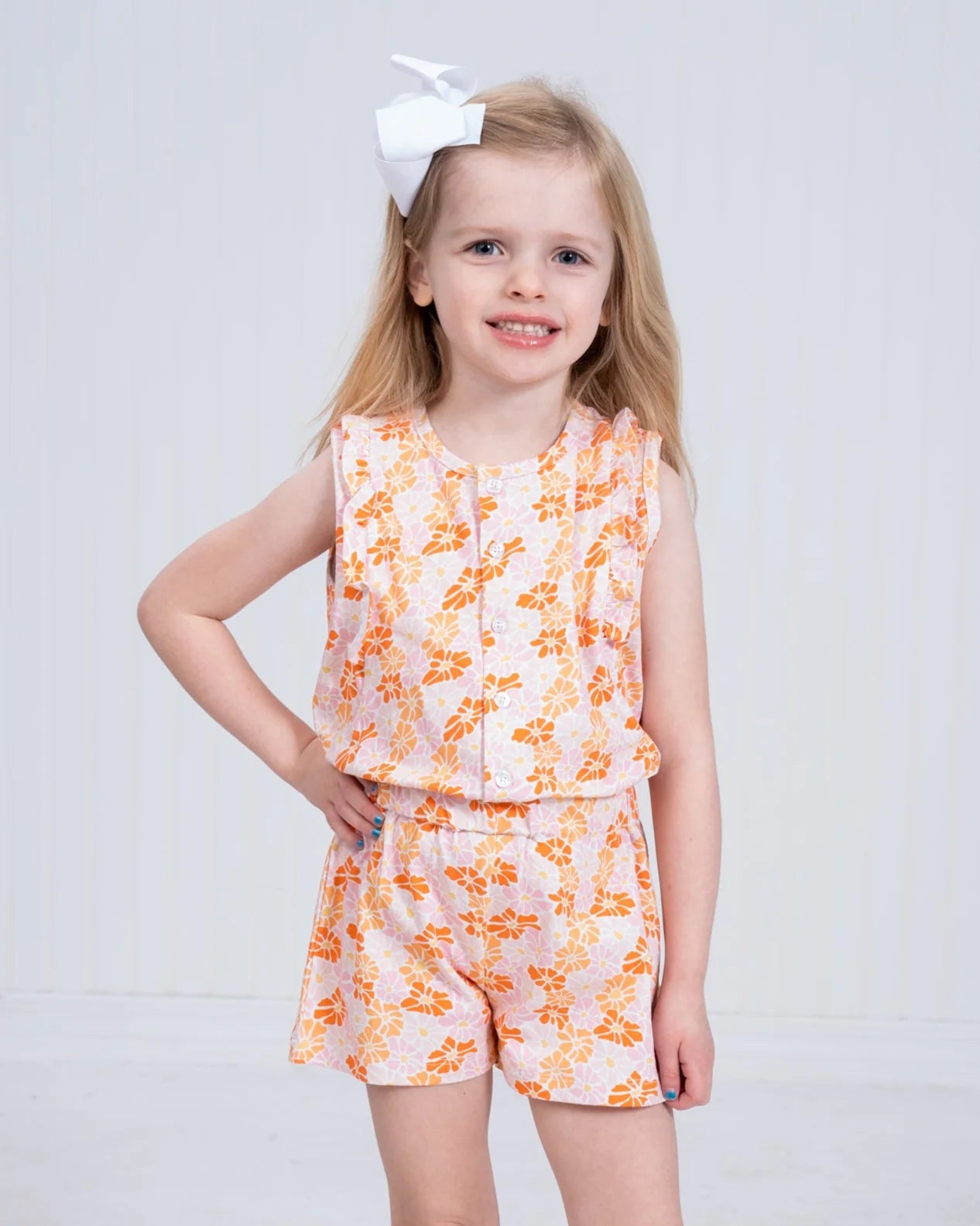 The Oaks Apparel Kinsley - Peachy Pink Florals - Gabrielle's Biloxi