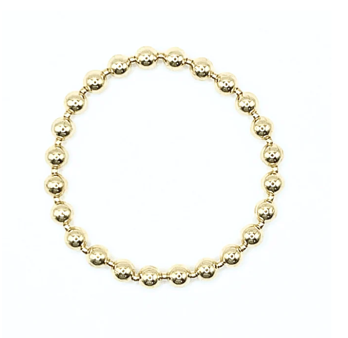Erin Gray 5mm + 2mm + 5mm Gold Filled Waterproof Bracelet - Gabrielle's Biloxi