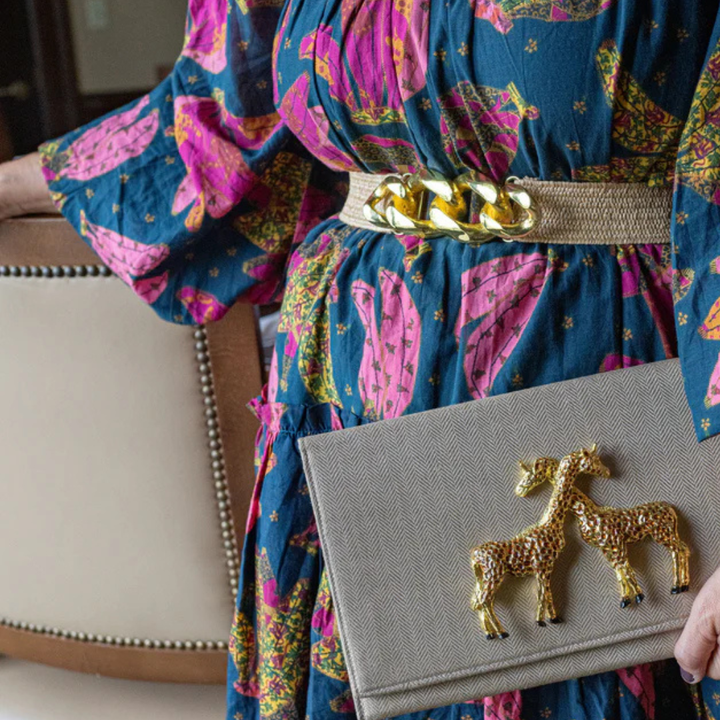 Garland Bags Belt Buckle - Chain Link - Gabrielle's Biloxi