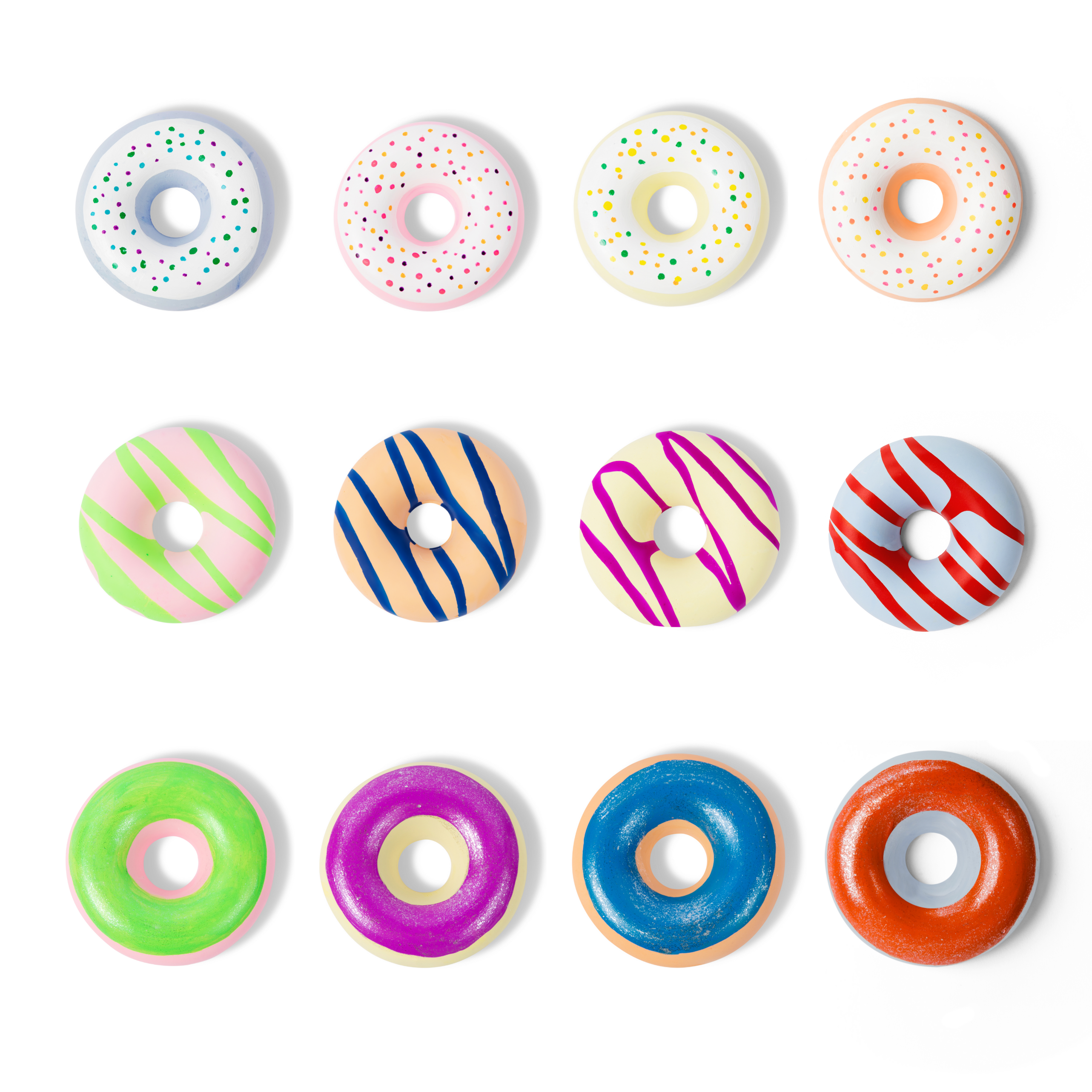 Donuts Handmade Sidewalk Chalk - Assorted - Gabrielle's Biloxi