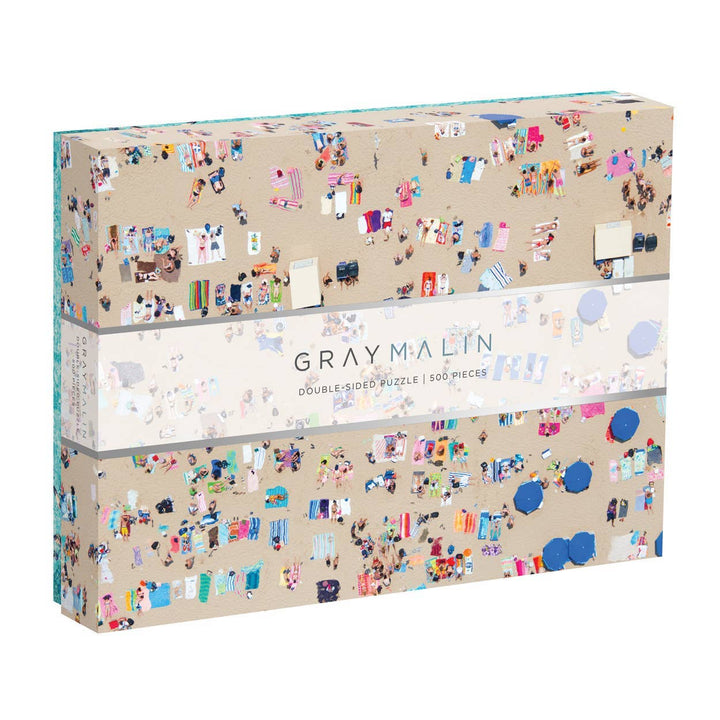 Gray Malin The Beach Double-Sided 500 Piece Puzzle - Gabrielle's Biloxi