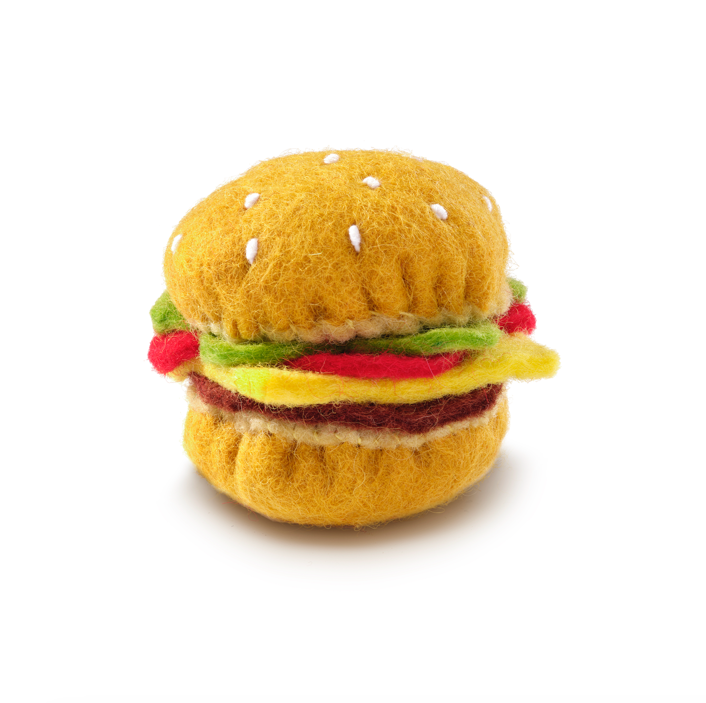 Hamburger Cat Toy - Gabrielle's Biloxi