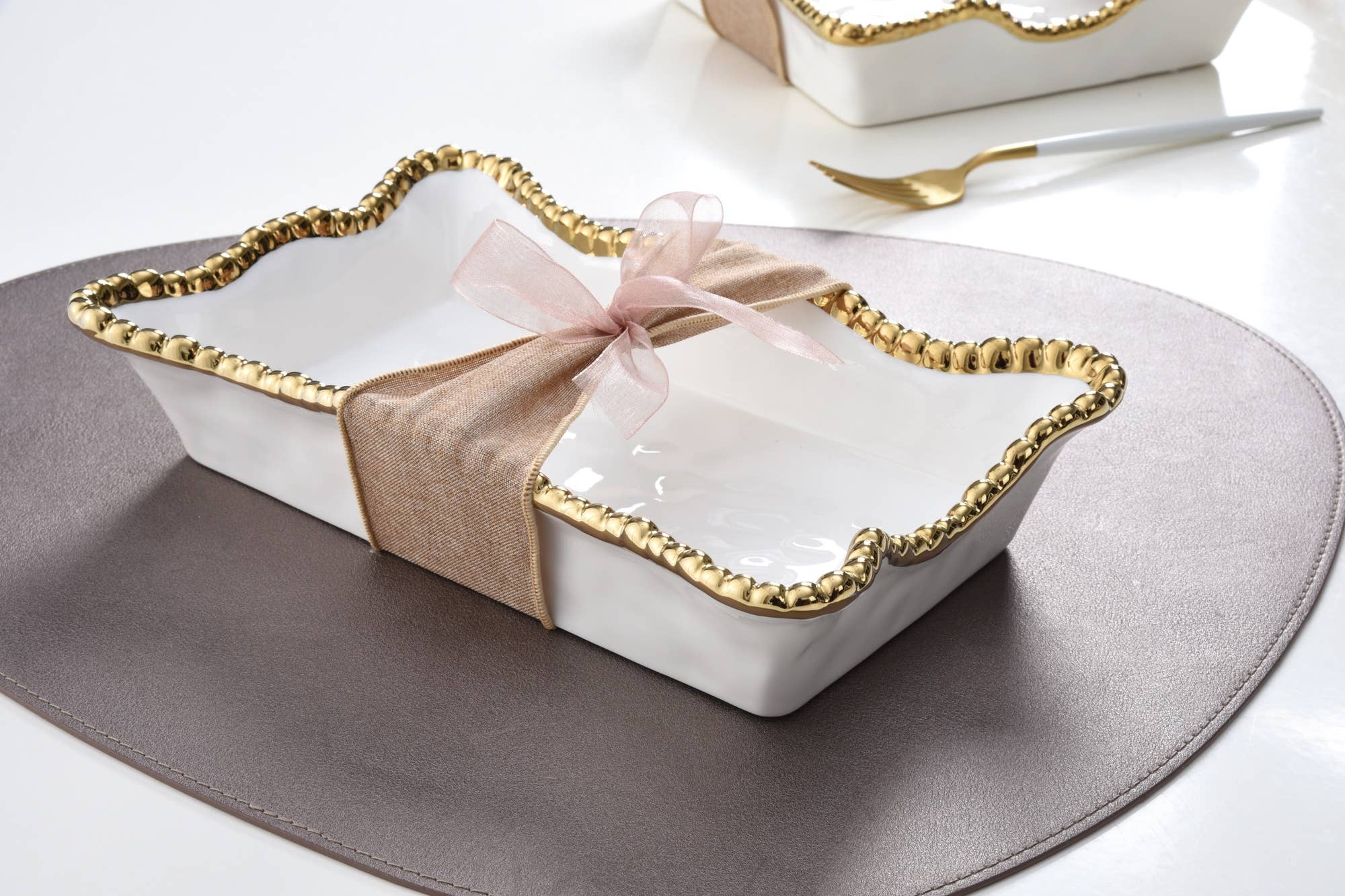 Pampa Bay Dinner Napkin/Guest Towel Holder - Golden Salerno - Gabrielle's Biloxi