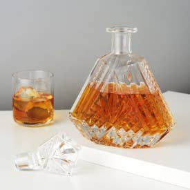 Admiral™ Vintage-Style Irish-Cut Crystal Whiskey Decanter - Gabrielle's Biloxi