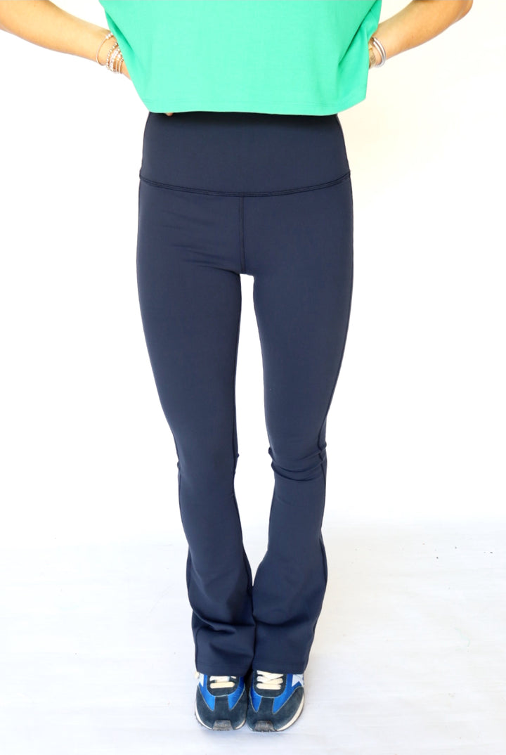 Splits59 Raquel High Waist Flared Legging 32" - Indigo - Gabrielle's Biloxi