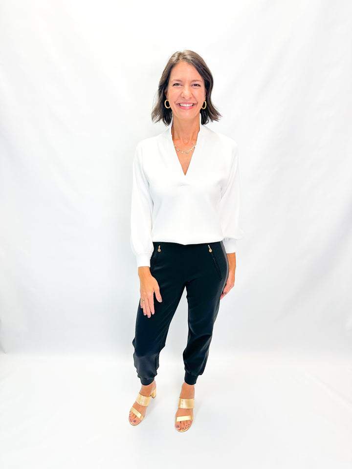 Emily McCarthy Lolli Sweater - White - Gabrielle's Biloxi