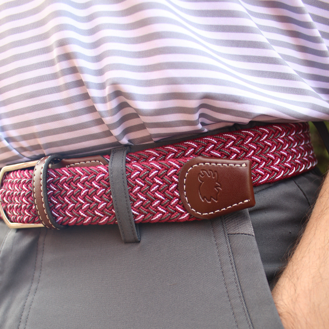 The Blackjack Woven Elastic Stretch Belt