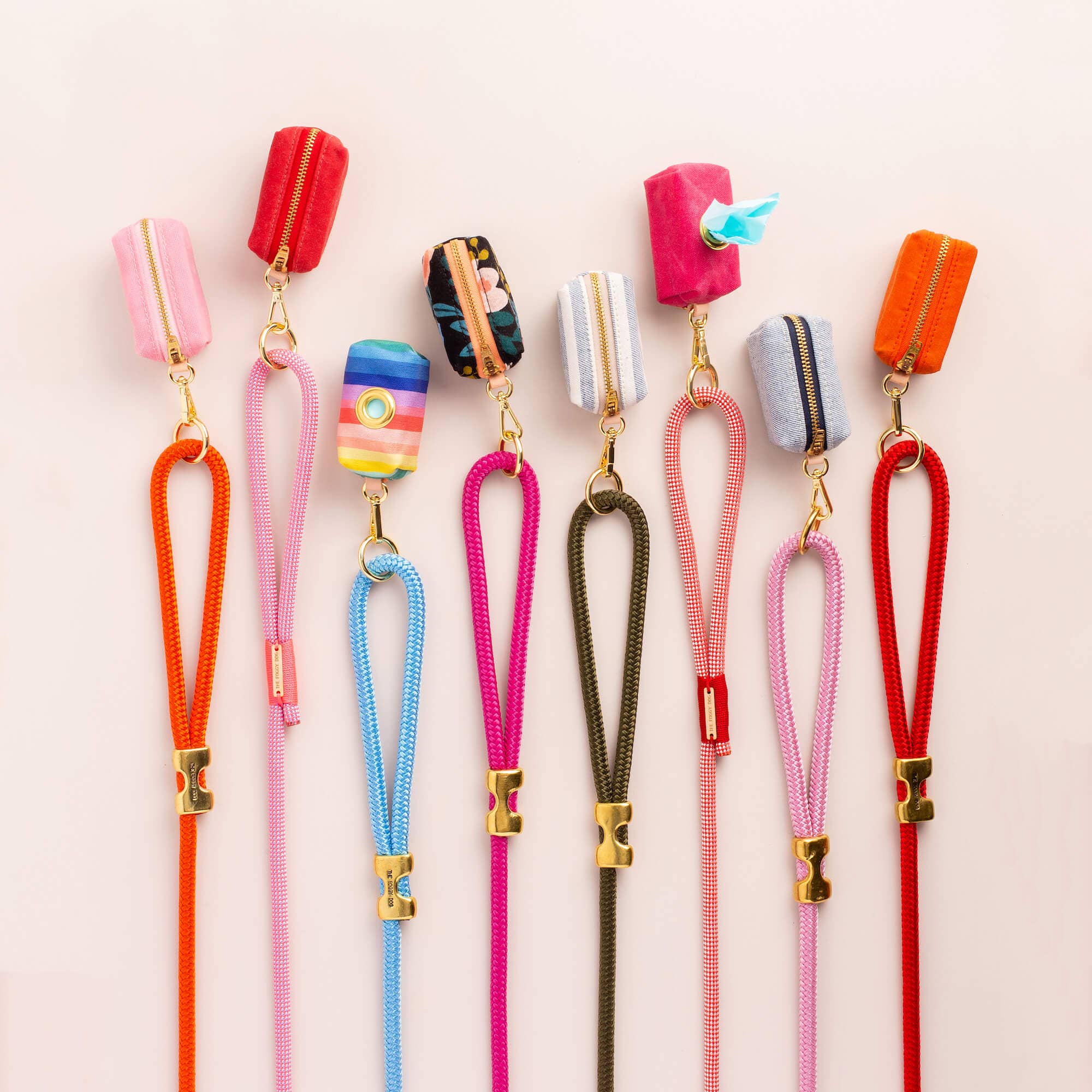 Hot Pink Marine Rope Dog Leash: Petite 5 feet - Gabrielle's Biloxi