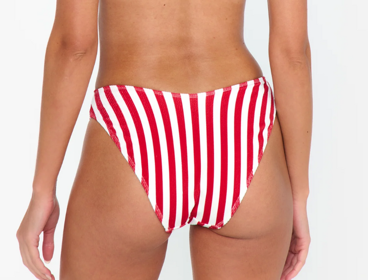Show Me Your Mumu Maritime Bottom - Red Stripe - Gabrielle's Biloxi
