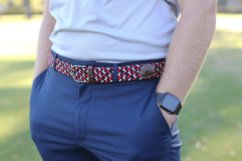The Oxford Woven Stretch Belt - Gabrielle's Biloxi
