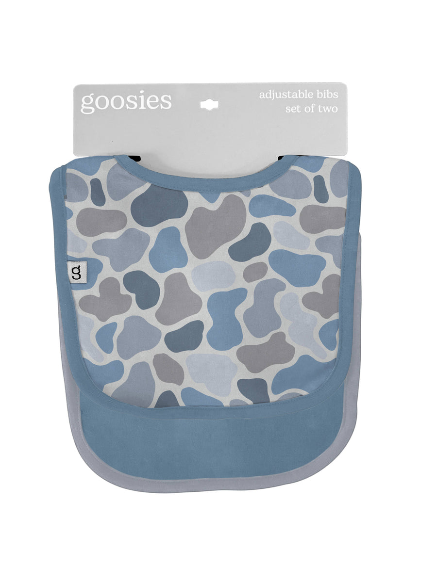 Watercolor Camo - Bib Set - Gabrielle's Biloxi