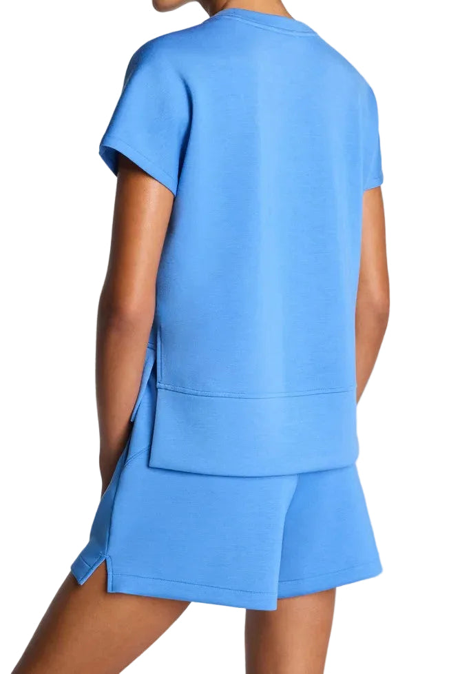 Spanx AirEssential Crewneck Tee - Aster - Gabrielle's Biloxi