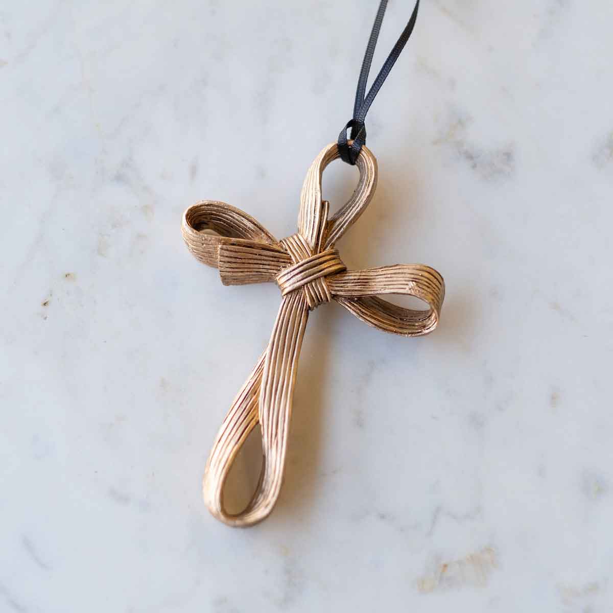 Bethlehem Cross Ornament - Antique Gold - Gabrielle's Biloxi