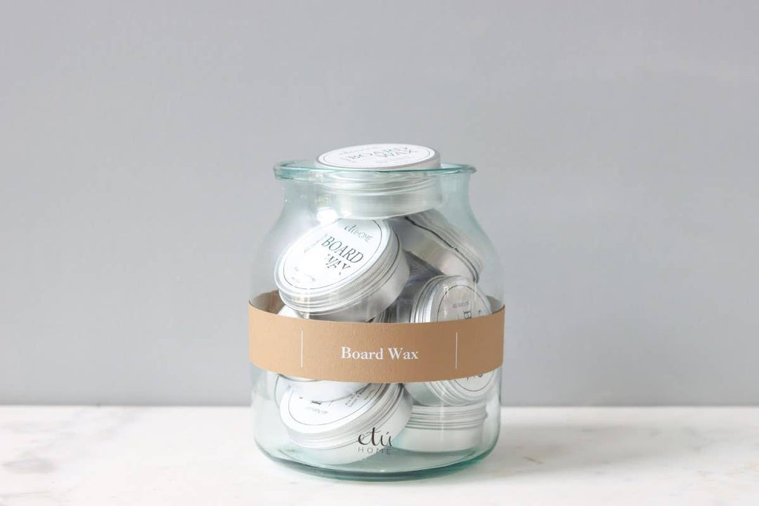 All-Natural Wood Board Wax with Cloth Pad, Rosemary and Sage - Gabrielle's Biloxi