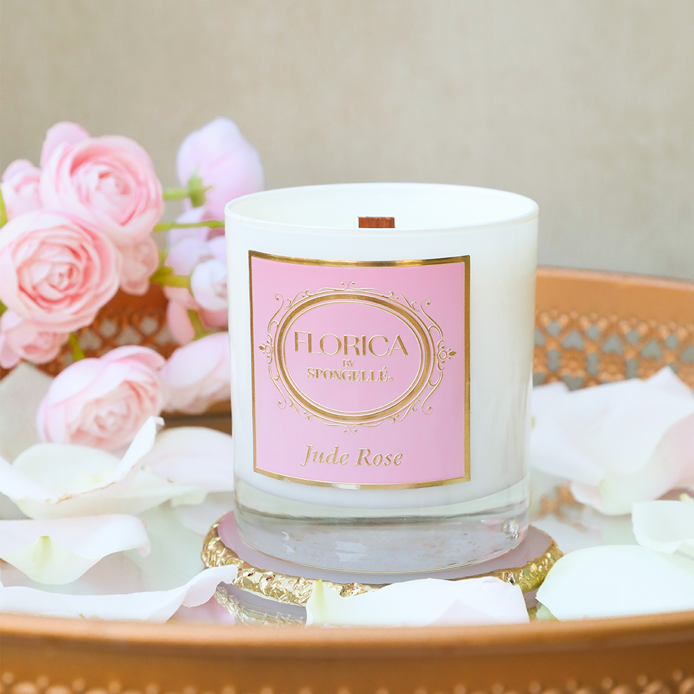 Spongelle Florica Candle - Jude Rose - Thumbnail 3