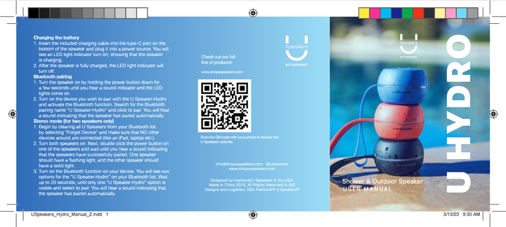 U Hydro Waterproof Speaker - Gabrielle's Biloxi