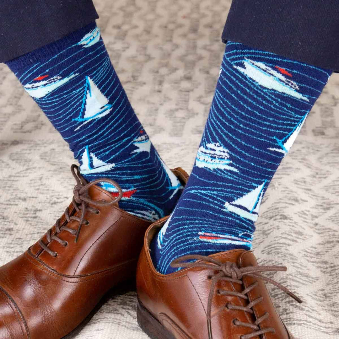 Men's Boating Socks - Gabrielle's Biloxi