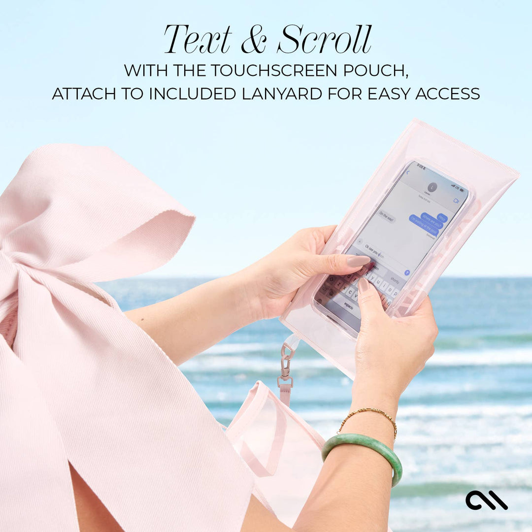 Bow Beach Tote - Pink - Gabrielle's Biloxi