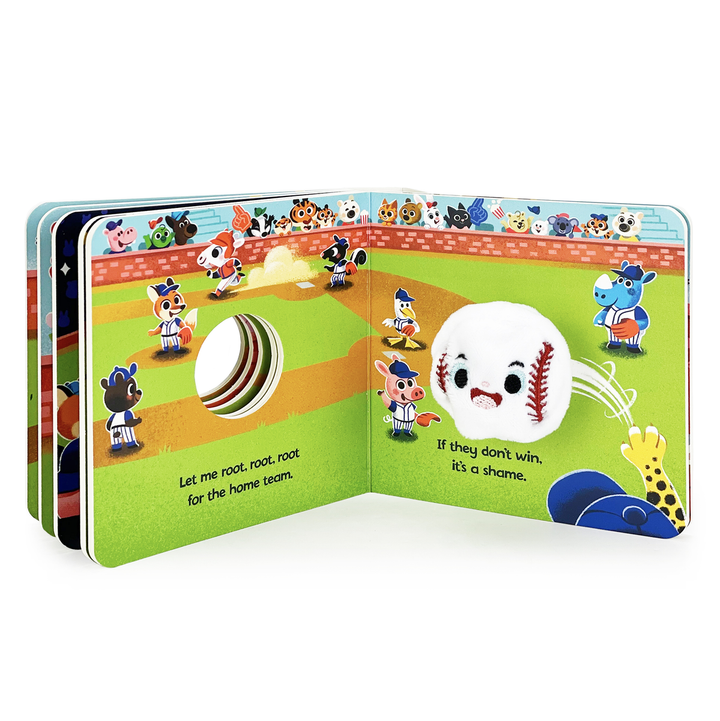 Baseball! Interactive Finger Puppet Board Book - Gabrielle's Biloxi