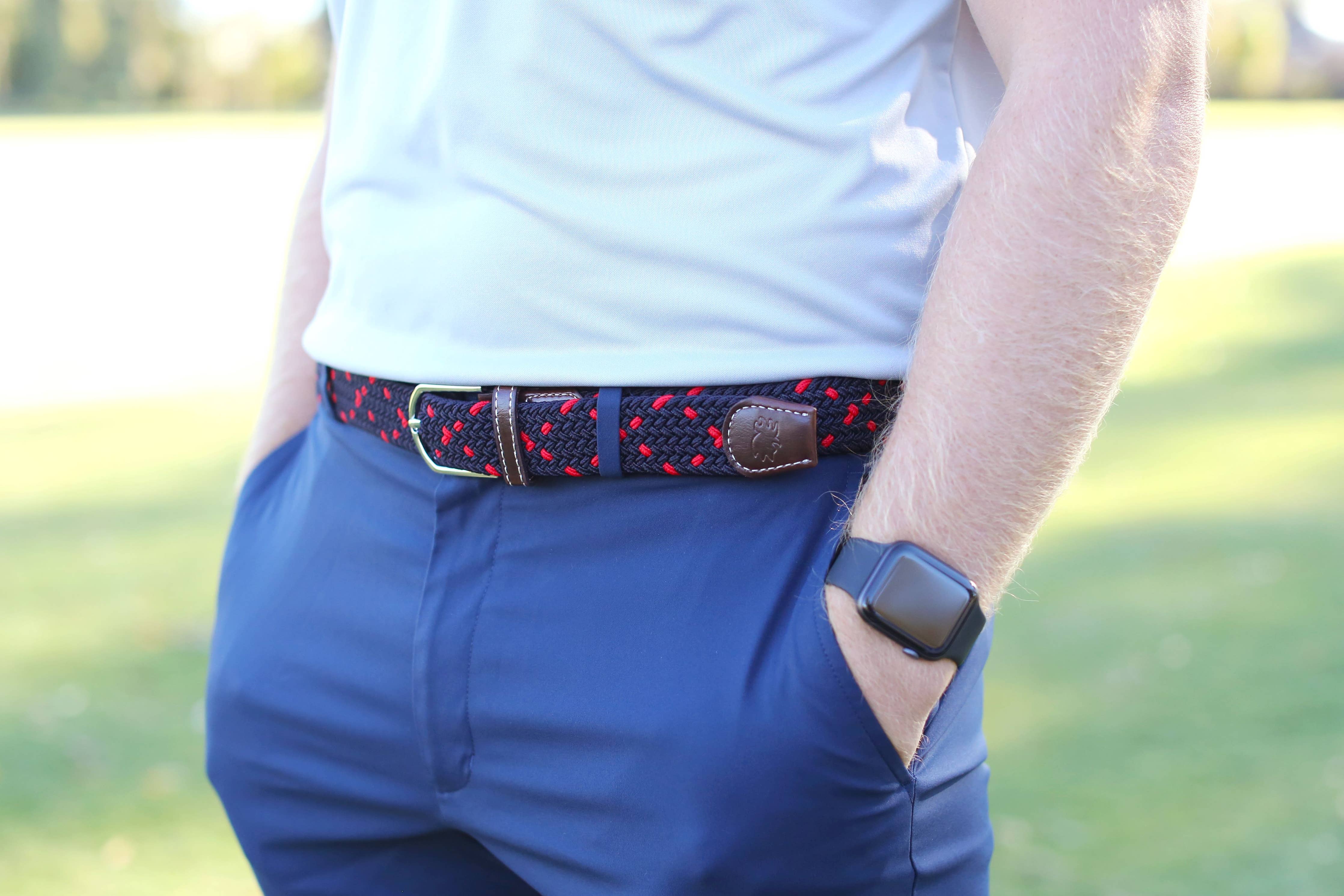 The Harbortown Woven Stretch Belt - Gabrielle's Biloxi
