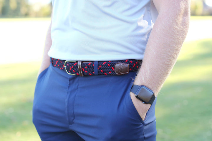 The Harbortown Woven Stretch Belt - Gabrielle's Biloxi