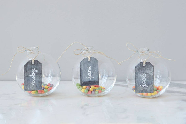 Etu Clear Sphere Bud Vase - Gabrielle's Biloxi