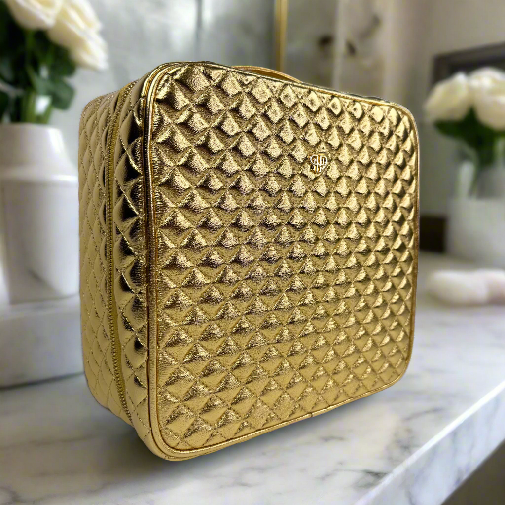 PurseN Mini Diva Makeup Case - 24 Karat