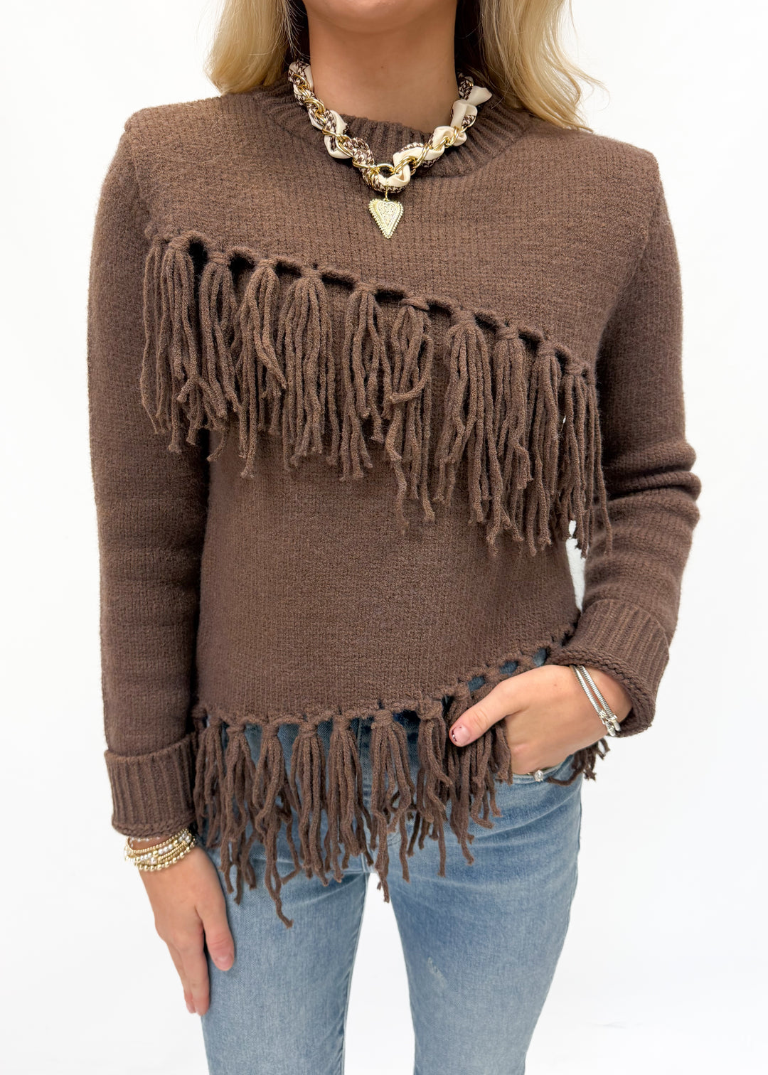 Deluc Max Sweater - Brown