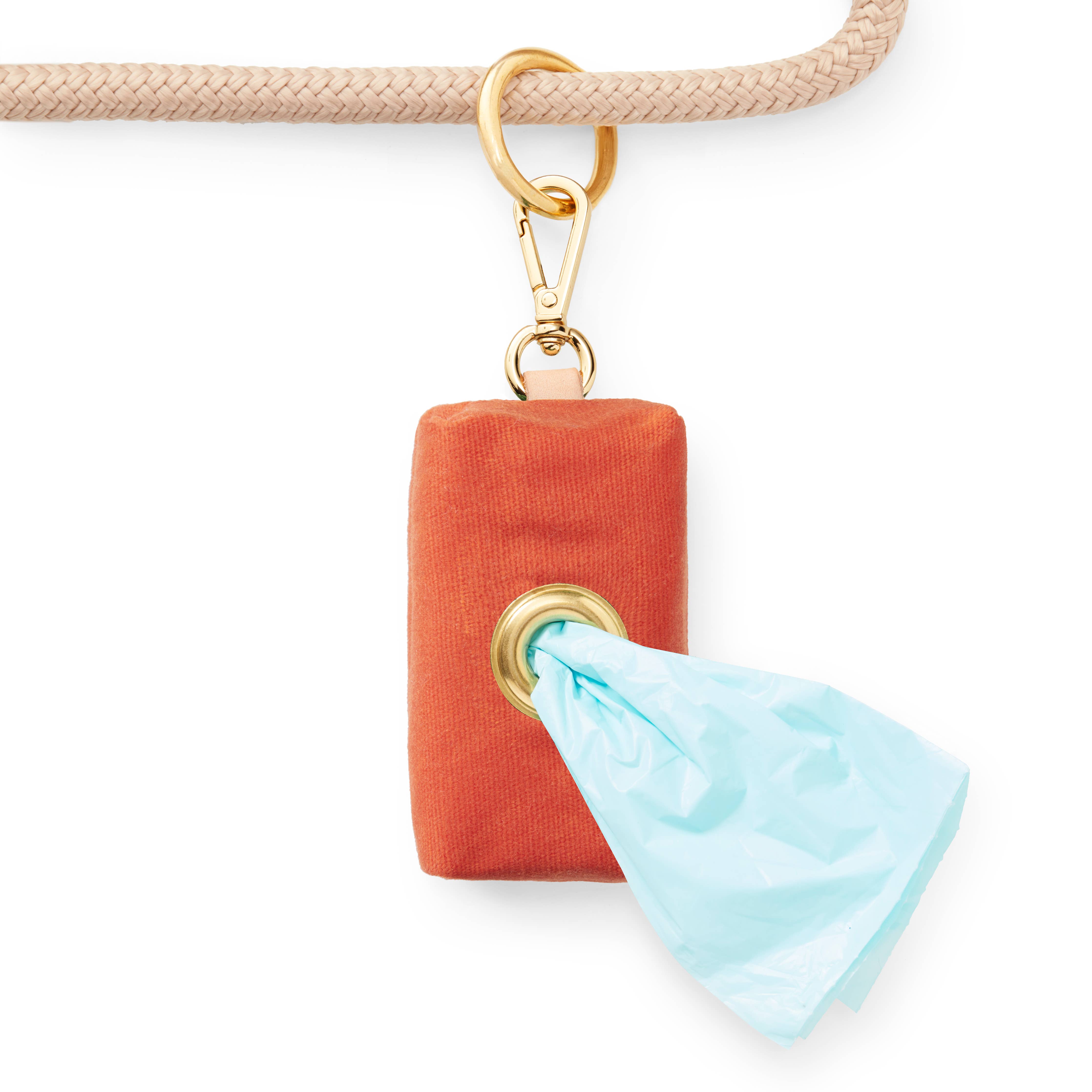 Cider Waxed Canvas Poop Bag Dispenser - Gabrielle's Biloxi