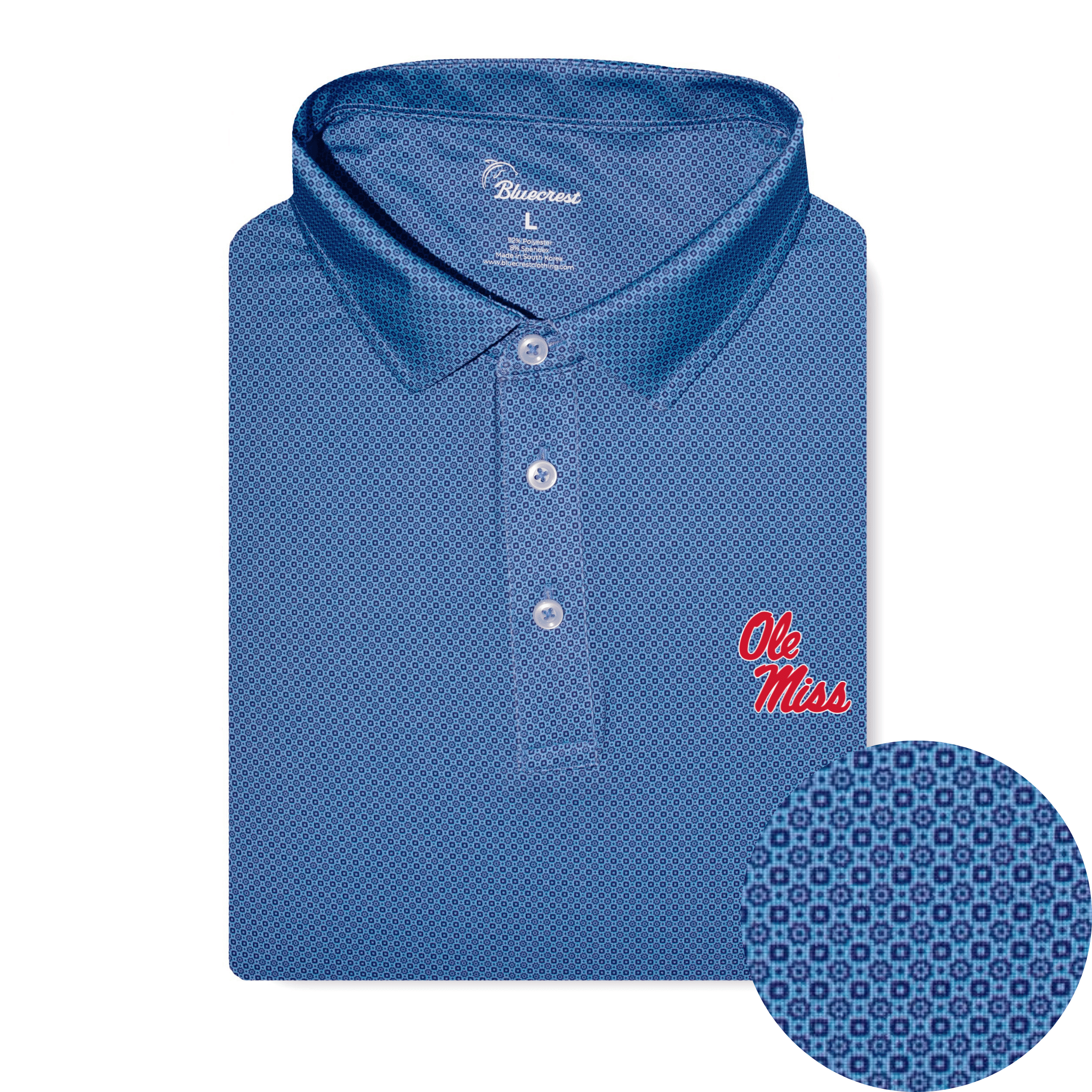 The Orion Performance Polo - Ole Miss Stacked Script