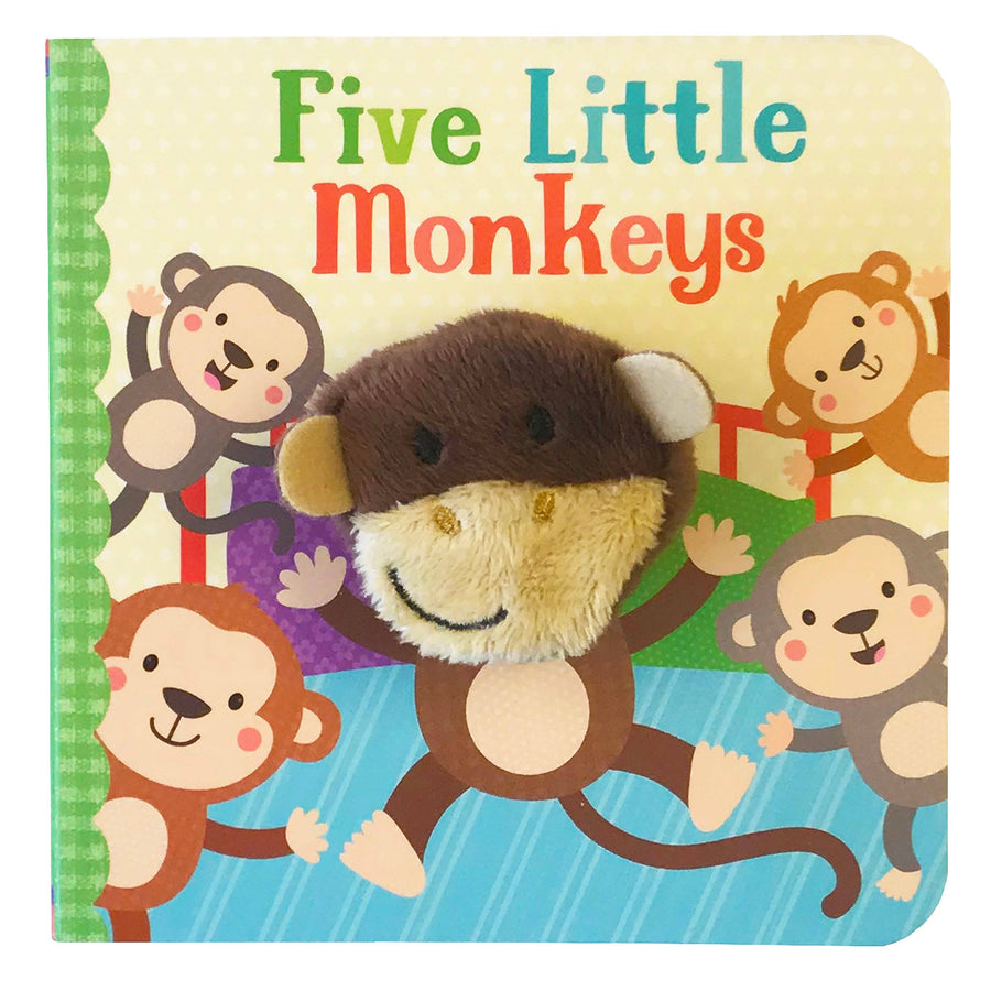 Five Little Monkeys Finger Puppet Board Book - Gabrielle's Biloxi