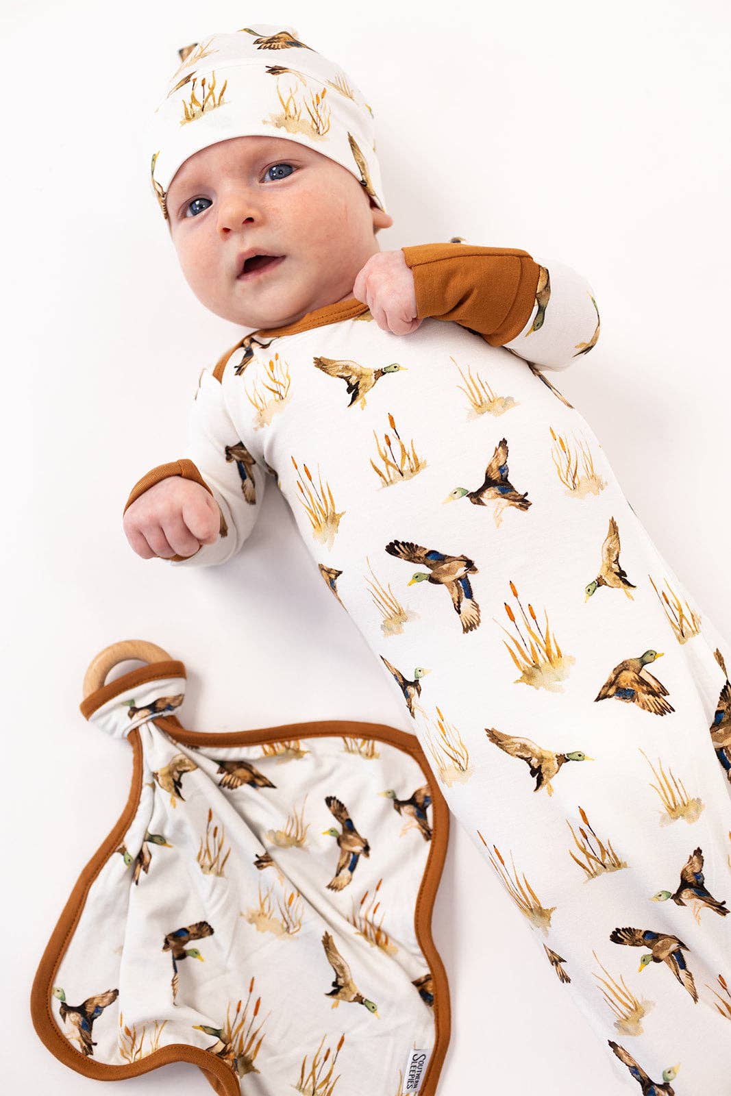 Ducks Bamboo Knotted Gown - Gabrielle's Biloxi