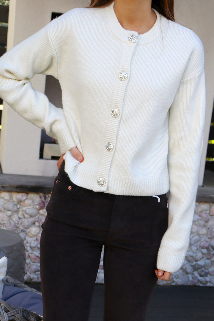 Show Me Your Mumu Maggie Cardigan - Marzipan