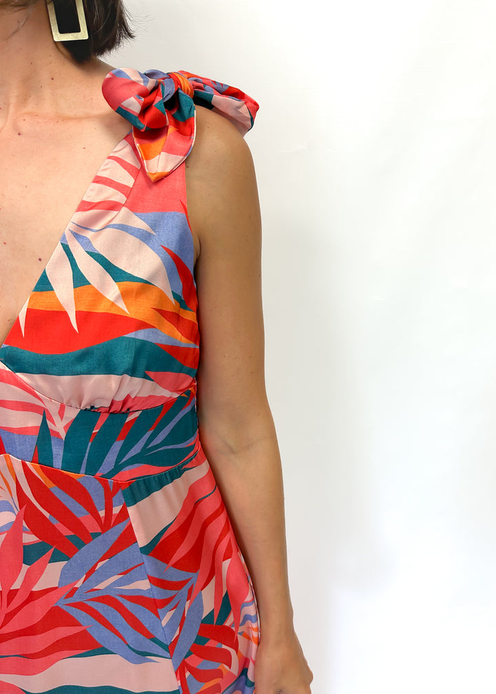 Molly Bracken V-Neck Tie Dress - Gabrielle's Biloxi