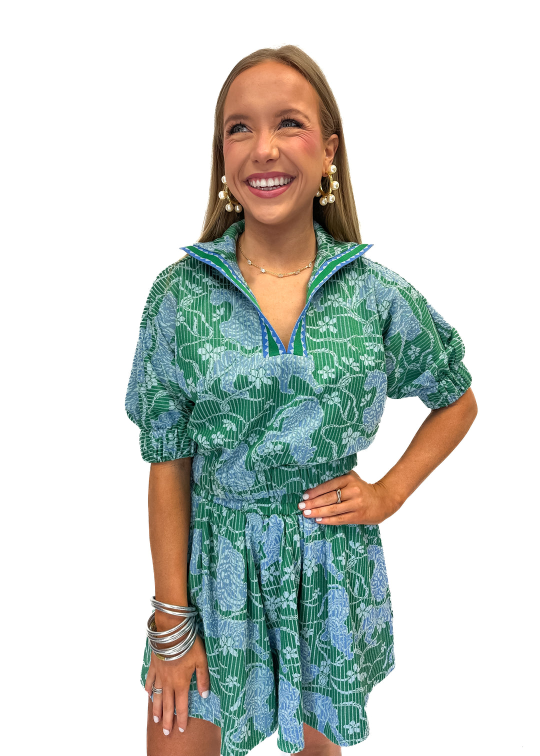 Emily McCarthy Poppy Crop - Tigress - Gabrielle's Biloxi