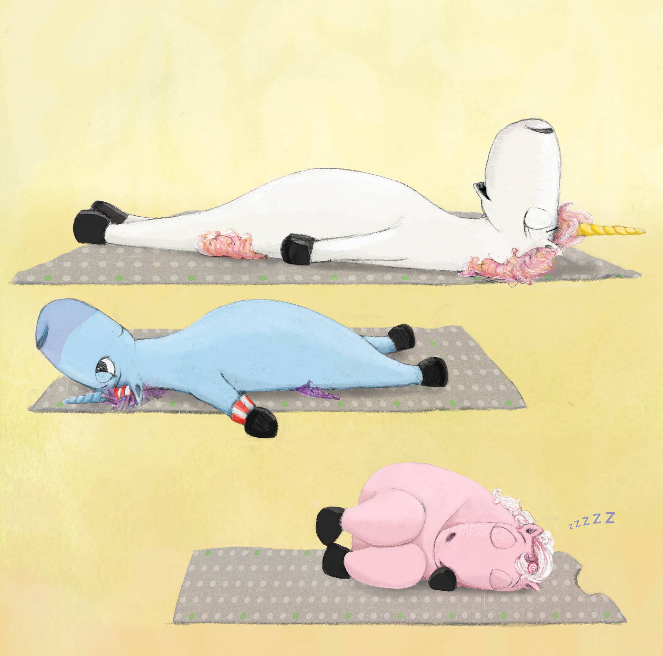 Unicorn Yoga Hardcover Picture Book - Gabrielle's Biloxi